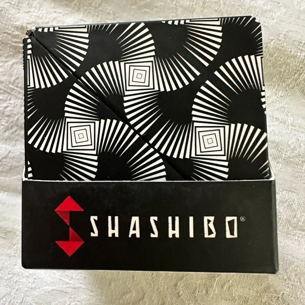 Shashibo Shape Shifting Box - Black and White Creative Toy